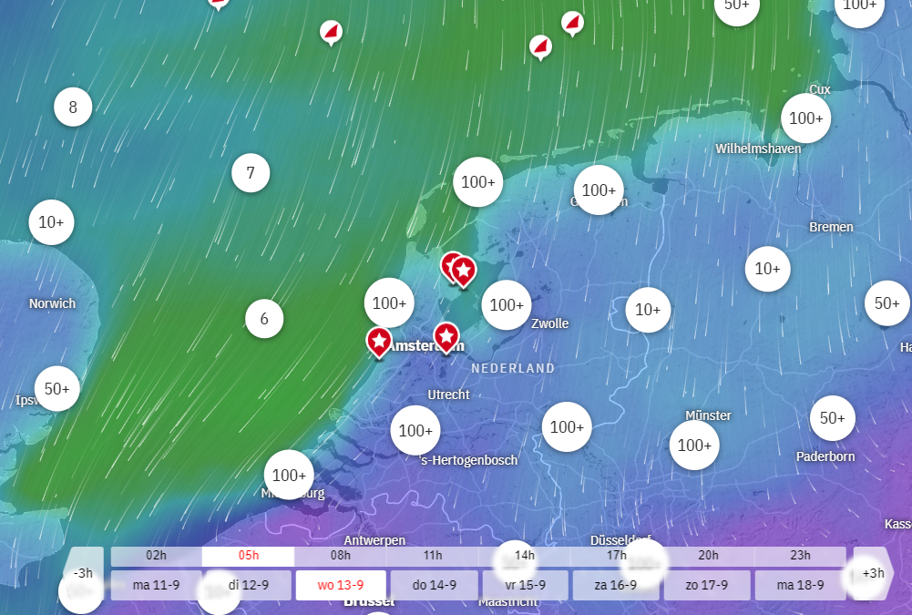 Beste Windvoorspellings-apps voor Kitesurfen